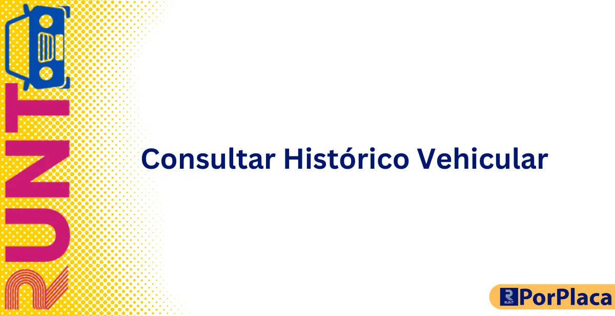 Consultar Histórico Vehicular